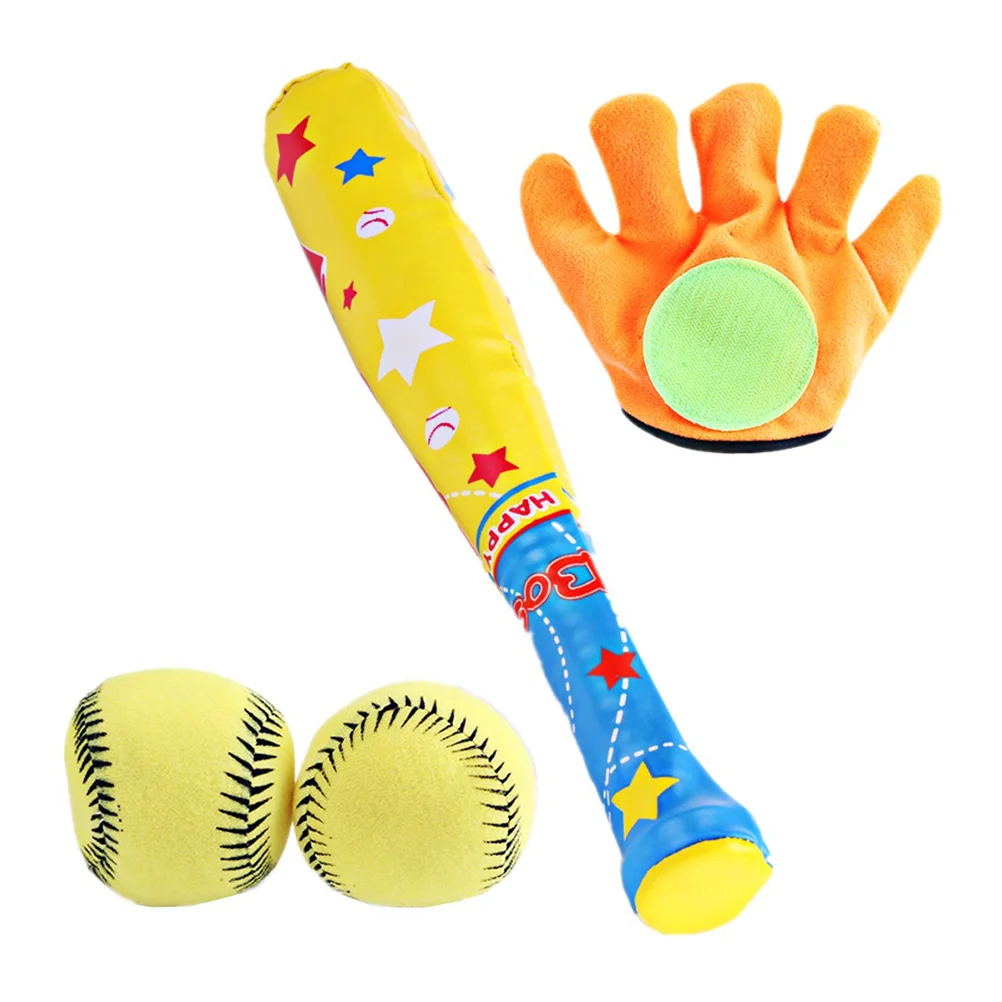 

Baseball Toykids Batset Game Playset Games Motorchildren Outdoor Toss Fineportable Kit Toddler Beginner Plush Gifts Brain