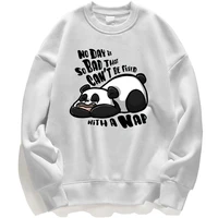 funny panda no day is so bad that cant be fixed with a nap i sleep hoodies men jumper sweatshirt hoodie pullover crewneck hoody