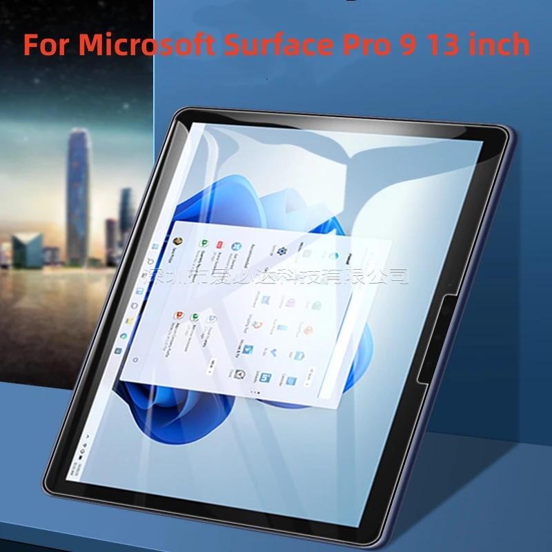 Закаленное стекло для защиты экрана защитная пленка Microsoft Surface Pro 9 планшета 13