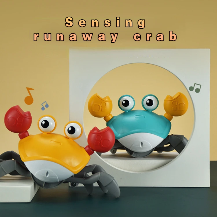 

Children's Induction Crab Automatic Obstacle Avoidance Rechargeable Luminous Music Electric Toys Will Escape Crabs