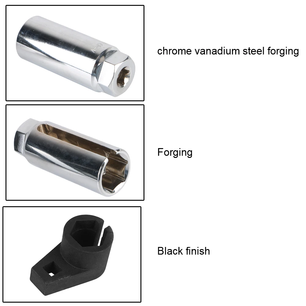 Универсальный Набор Инструментов Для Снятия Датчика Кислорода 22 Мм 3 Шт. Прибор