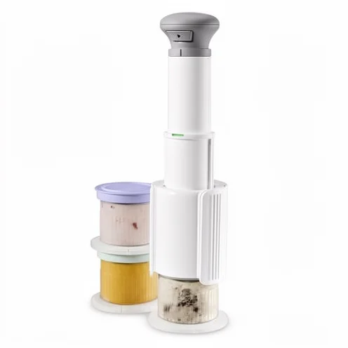 Фото Многофункциональный аппарат Cuisinart FastFreeze 5-в-1 для приготовления мороженого, сорбета, джелато, колотого льда и замороженных десертов, объем 1 л, гарантия 1 год, компактный дизайн №1