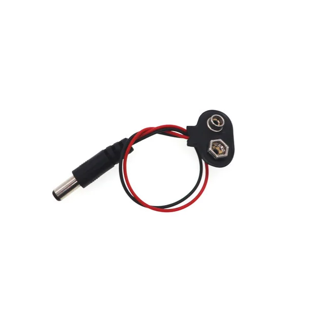 

9V Battery Button Interface Connector T / I Line Length 15CM 9V Battery Box Battery Cap Battery Buckle