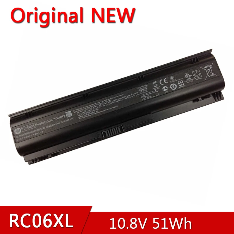 

RC06 NEW Original Battery RC06XL For HP ProBook 4340s Series HSTNN-UB3K/YB3k/W84C 668811-001/851/541 669831-001 H4R53EA H4Q46AA