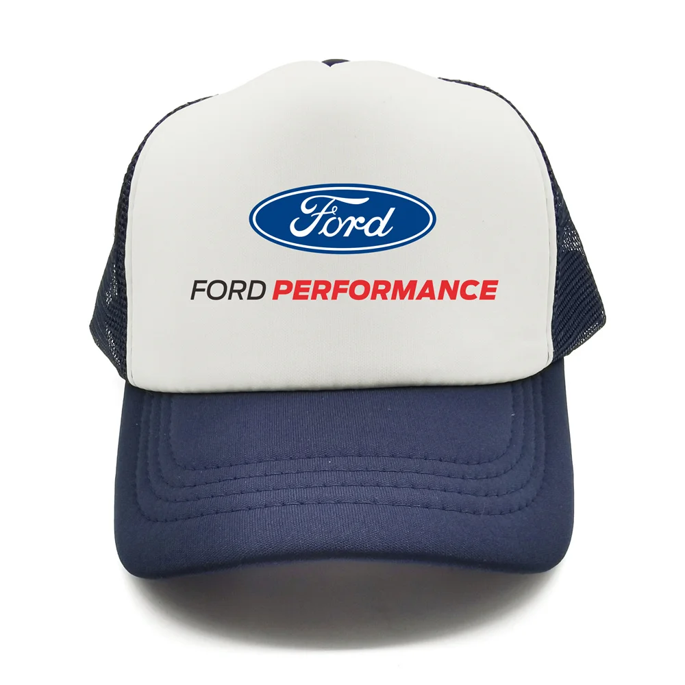 Бейсболка Ford Performance для мужчин и женщин крутая Кепка с забавным рисунком сетчатая