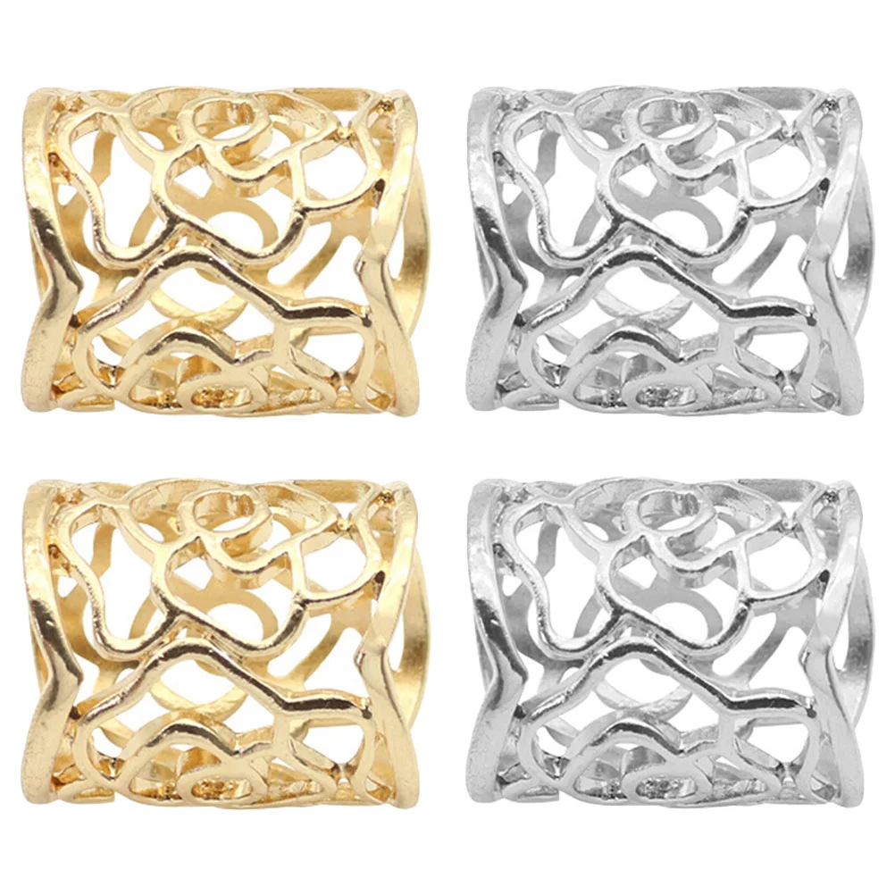 

4 Pcs Scarf Buckle Scarf Clip Cardigan Buckle