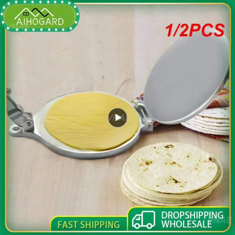 

1/2 шт. мексиканский пирог двойная полоса усиление прочный не липкий алюминиевый кухонный инструмент Аксессуары