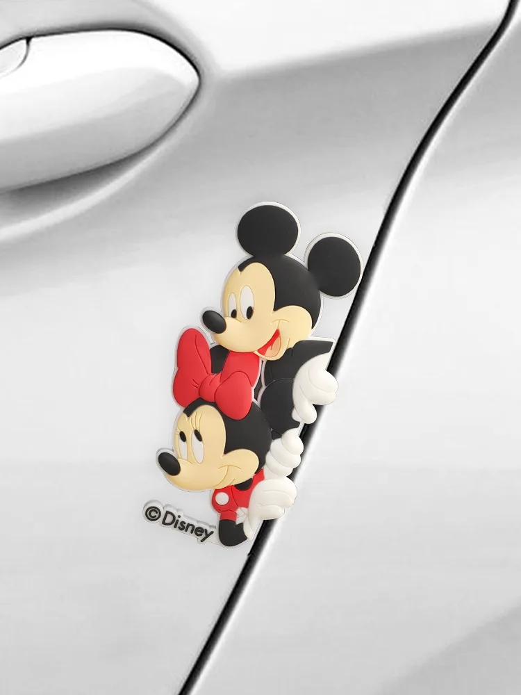 

Disney Car Bumper Strip Minnie Mickey Protective Anti-Scratches Scratch Proof auto accessories car interior decoration