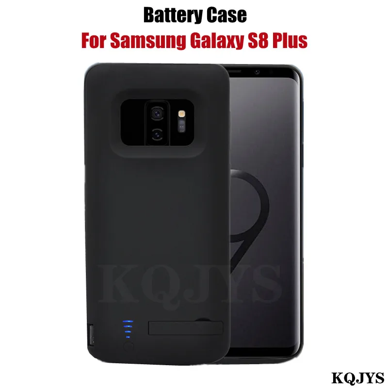 

KQJYS 6500mAh Extenal Power Bank Battery Charger Cases for Samsung Galaxy S8 Plus Battery Case Portable Battery Charging Cover
