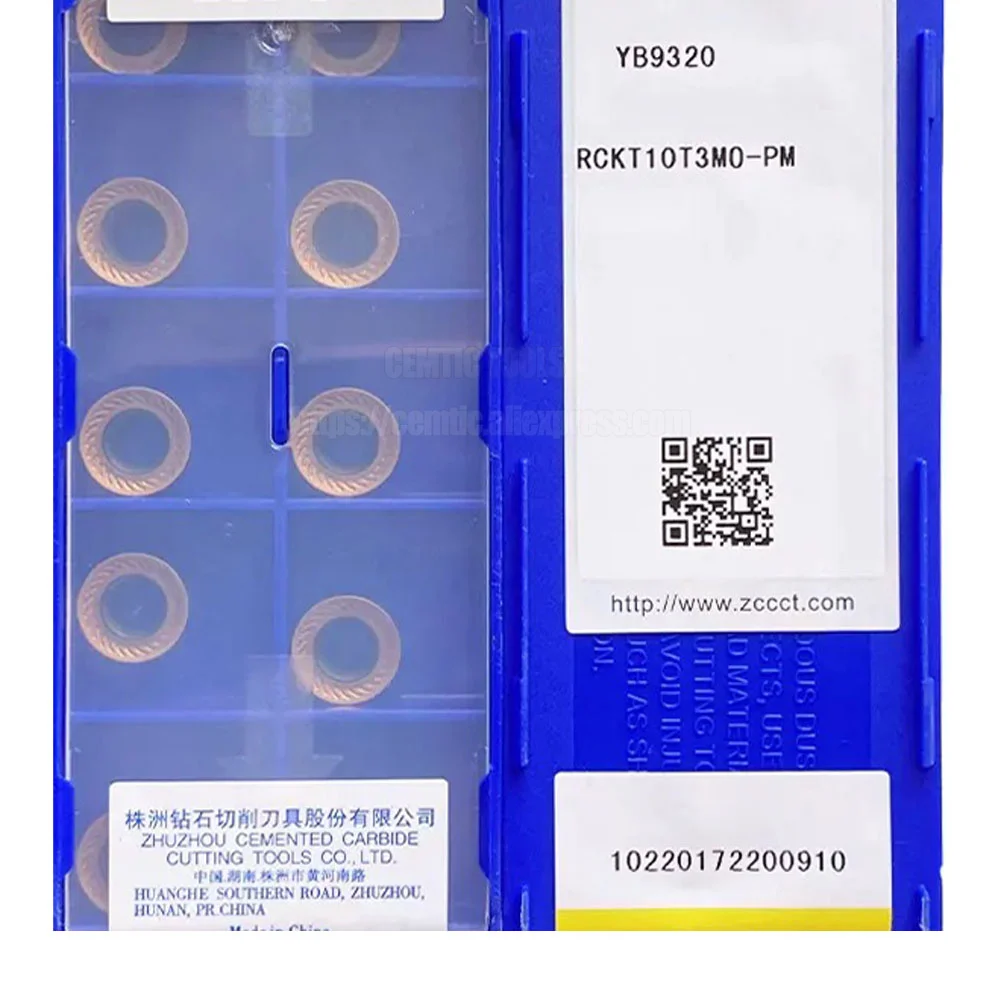 

ZCC YBC301 YB9320 YBM351 RCKT10T3MO-PM 100% оригинальный бренд CNC Blade