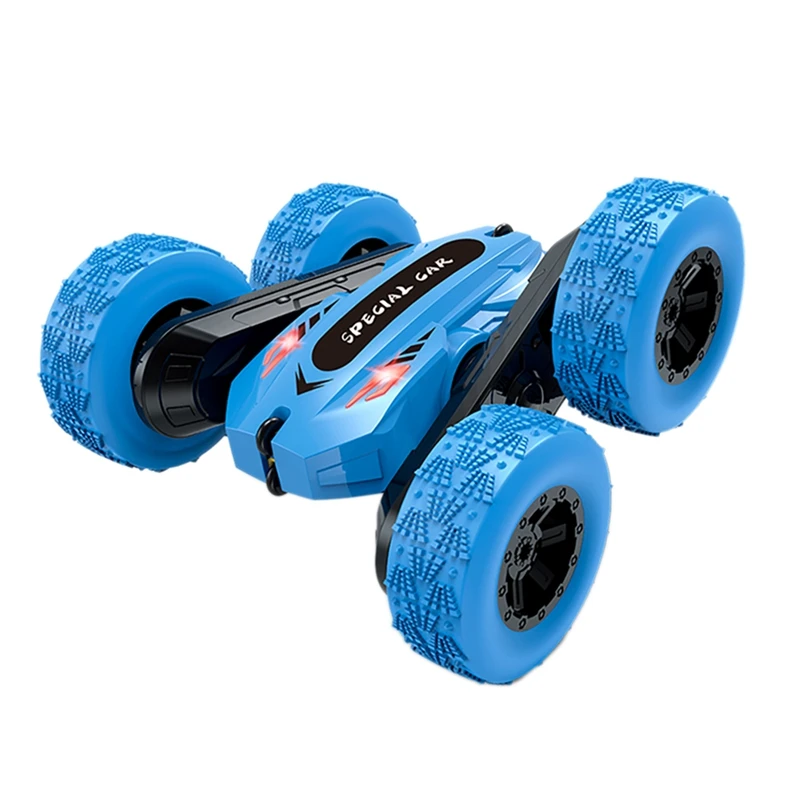 

JJRC2.4G Remote Control Stunt Car Boys Toy Q95 4WD RC Racing Car 2In1tracked Wheels 360Degrees Roll Double Sided Stunt B