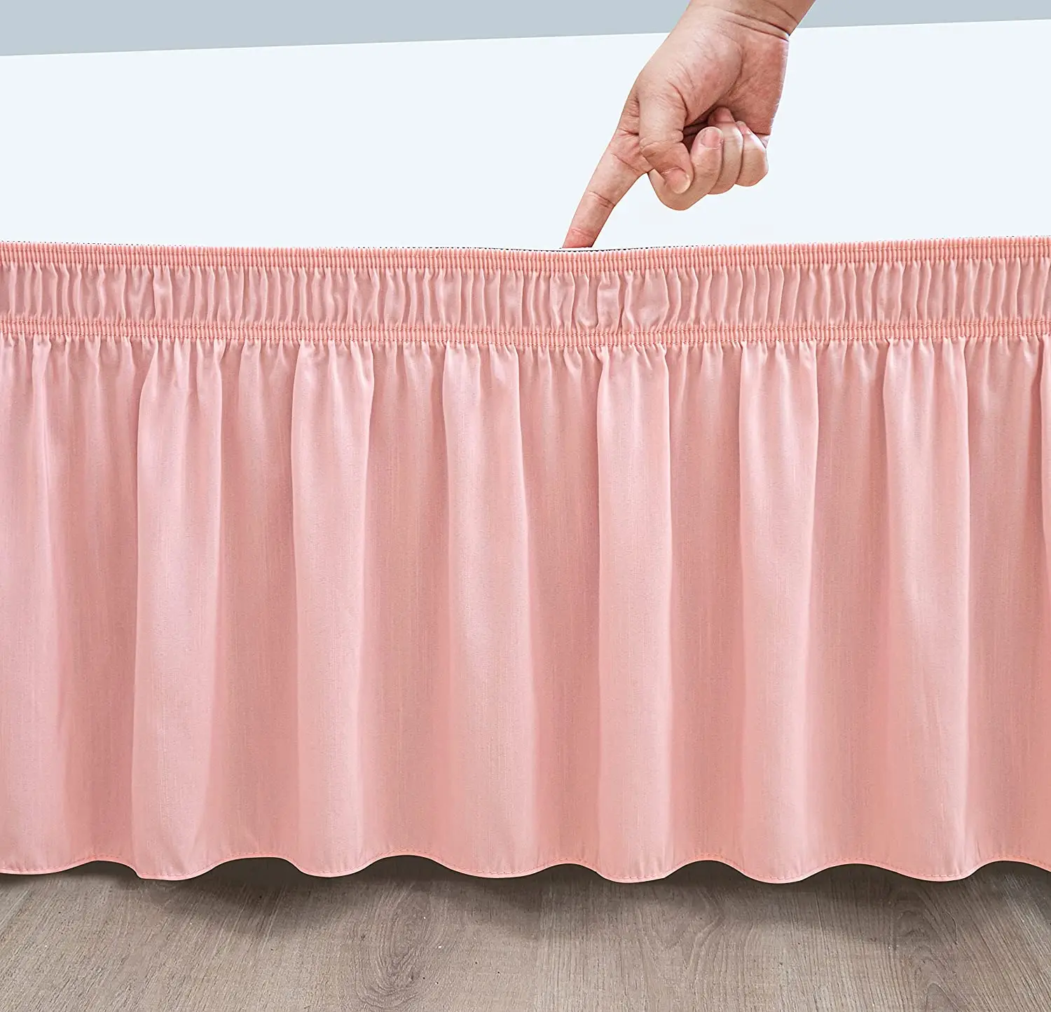 Милая элегантная розовая юбка принцессы с оборками легкая в установке