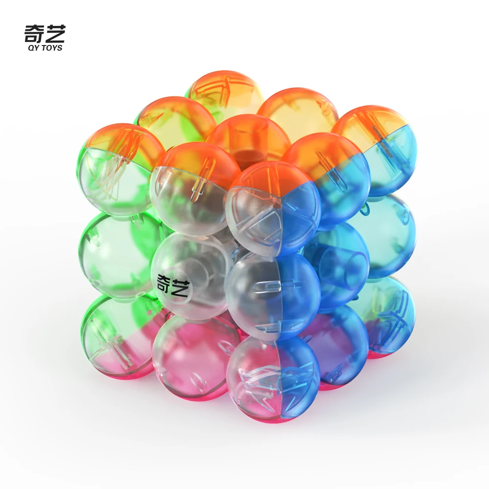 Кубик Рубика Qiyi 3x3 Bubble Cube 3x3x3, скоростной кубик, развивающая игрушка для детей, подарок (art.: 3920dc528f05d) - 3920dc528f05d