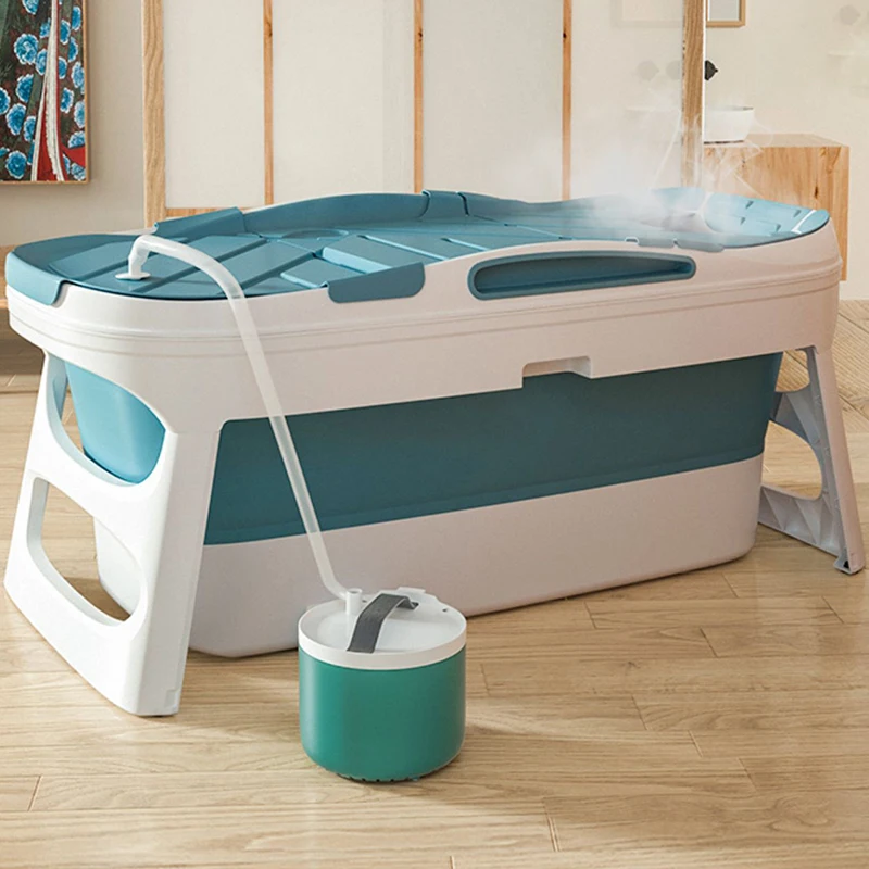 

Пластиковая большая портативная ванна для взрослых, простая Мобильная Складная Ванна, большая гидромассажная Ванна Voetenbad, Товары для ванной YX50FB