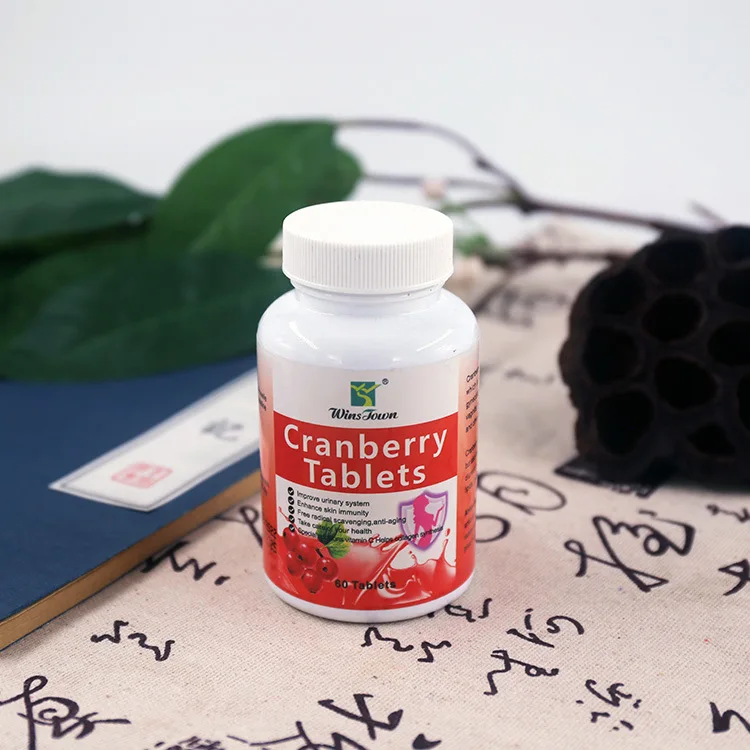 

Cranberry tablets dietary supplement to strengthen immunity, maintain urinary tract health and provide antioxidant protection