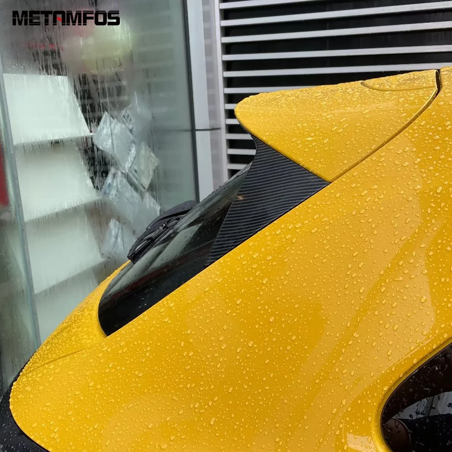 Аксессуары для Honda HR-V 2023 2024 ZR-V 2022-2024 боковой спойлер на заднее окно из углеродного