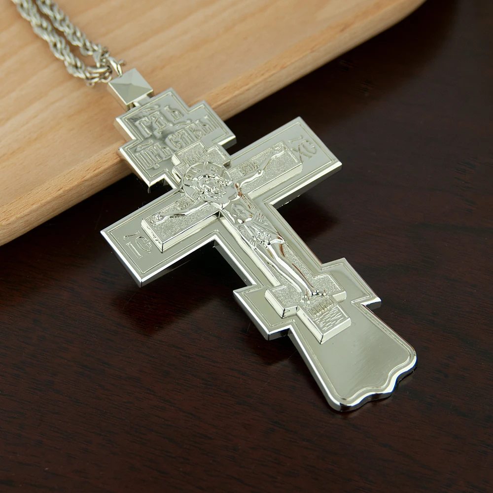 

Православный крест из металла HTISOK