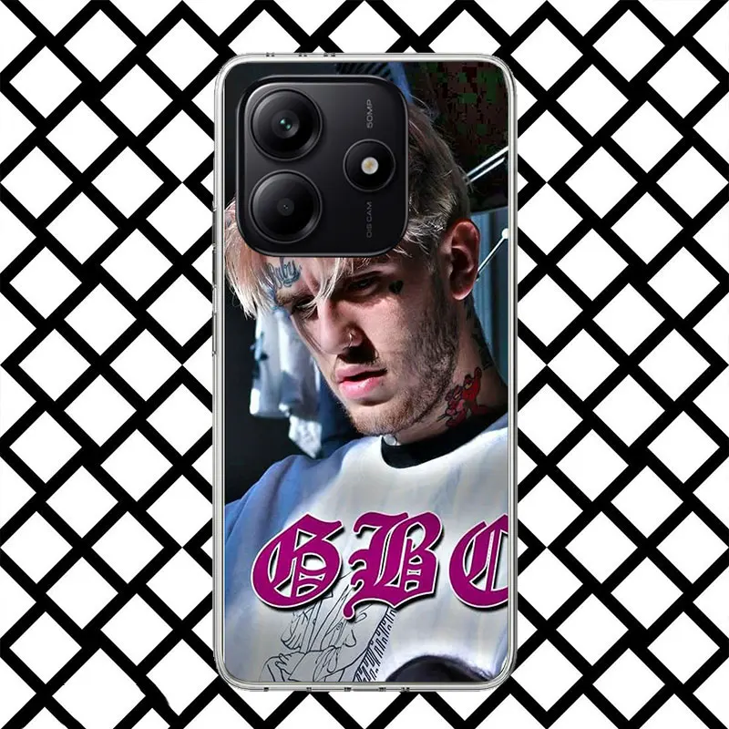 Фото Чехол для телефона Lil Peep Hellboy Love для Xiaomi Redmi Note 15 14 14S 13 12 12S 11 Pro Plus 11E 11T 11S 10S 5G, мягкий чехол Fundas Redmi №4