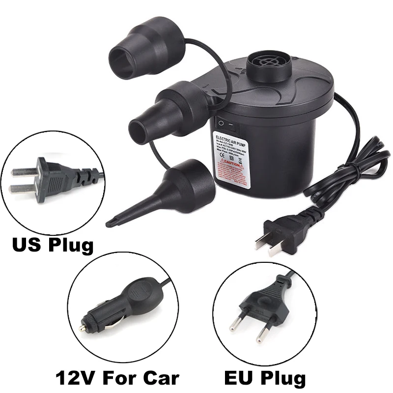 For Mattress Swimming Pool Fast Air Filling Inflator Blower 