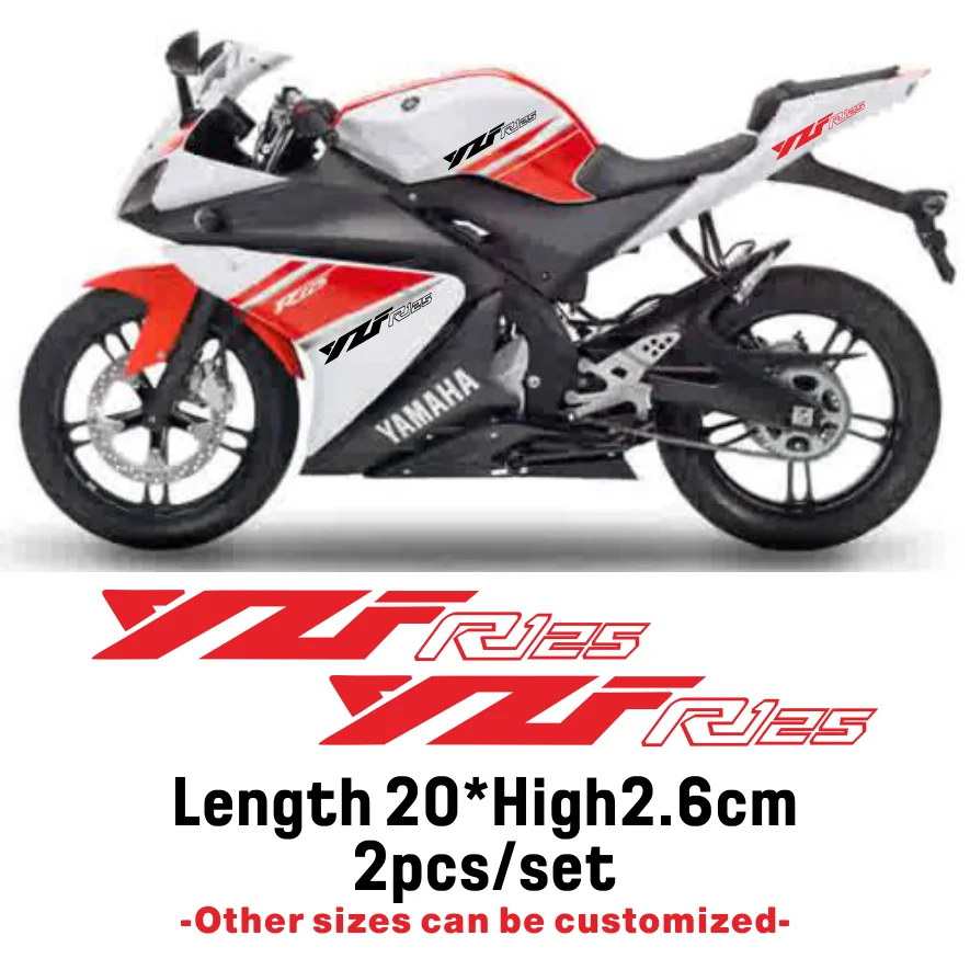 Stiker Motor Decal Tahan Air YZF R125 аксессуары для Yamaha YZFR125 2008-2015 2016 2017 2018 2019 2020 2021 2022 2023