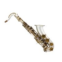 tide music pro use tenor saxophone satin silver plated mkvi type with contoured case
