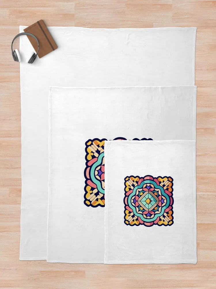 Яркое бабушкиное квадратное вязаное крючком одеяло дизайнеры милые одеяла