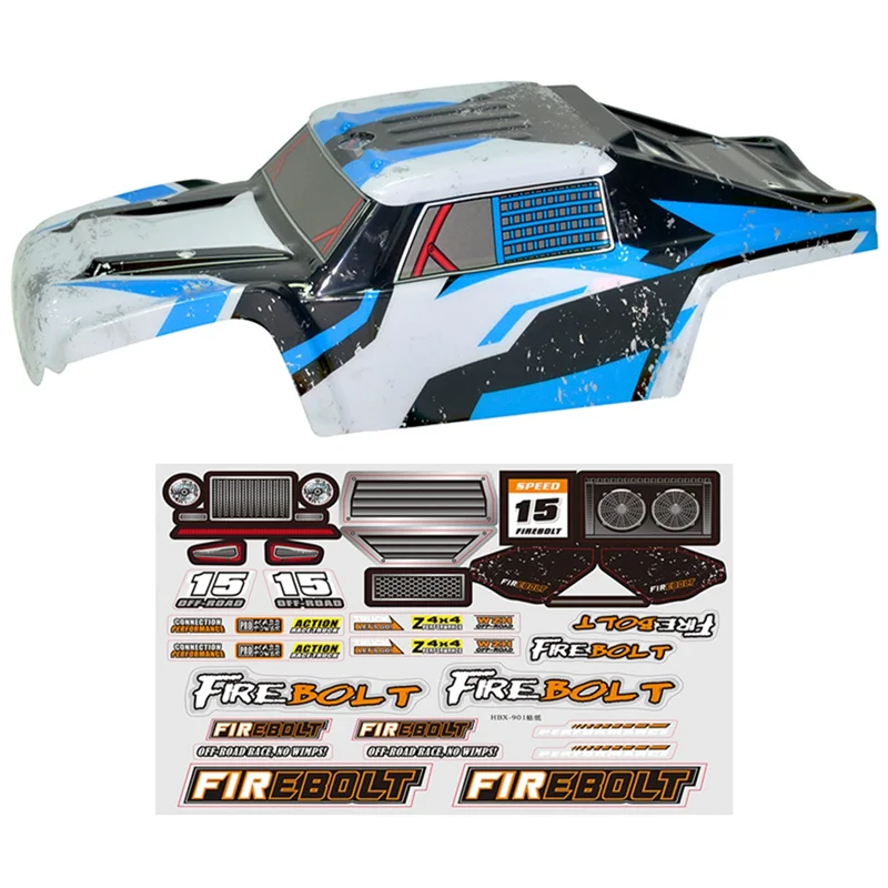 Корпус кузова радиоуправляемого автомобиля для HBX HAIBOXING 901 901A 1/12 аксессуары 2