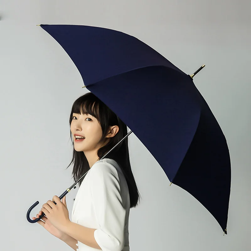 8 Shares Long Handle Beach Umbrella Parasol Rain And Sun Samurai Beach Umbrella Women's Long Handle Paraguas Katana Umbrellas