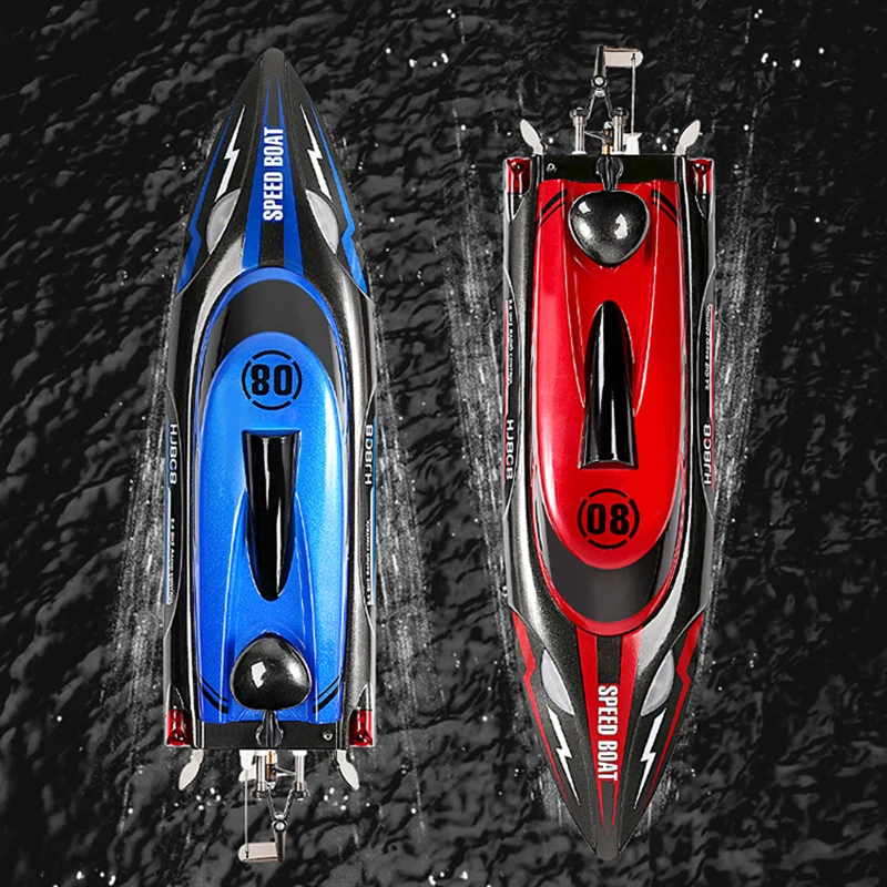 25 km/h RC boat high speed speedboat 2.4G radio remote control electronic toy ship water game gift for children birthday kids enlarge