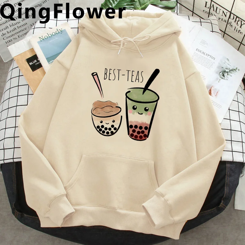 

bubble tea hoodies male hip hop anime male hoody harajuku grunge