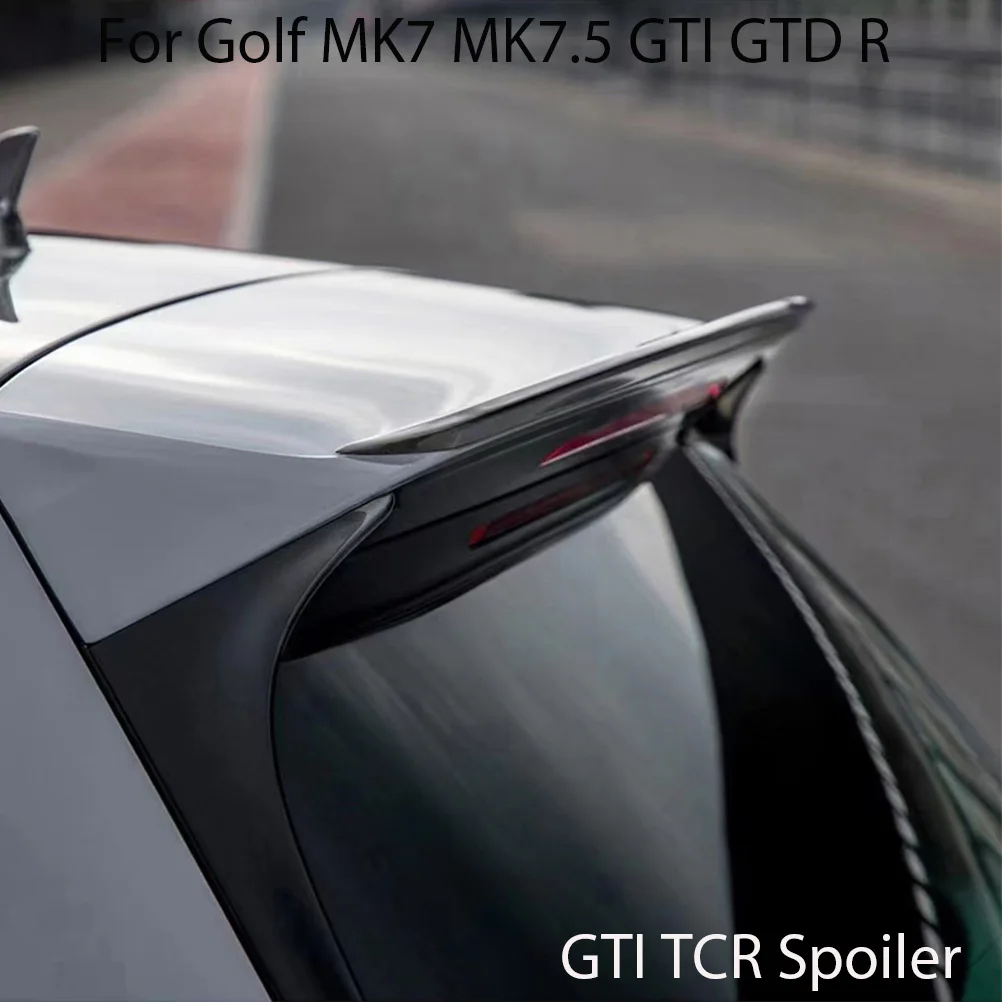 

HTTYYX Fit For Volkswagen For Golf 7 7.5 MK7 MK7.5 GTI GTD R 2013-2020 Gloss Black TCR Style Rear Roof Spoiler Wing