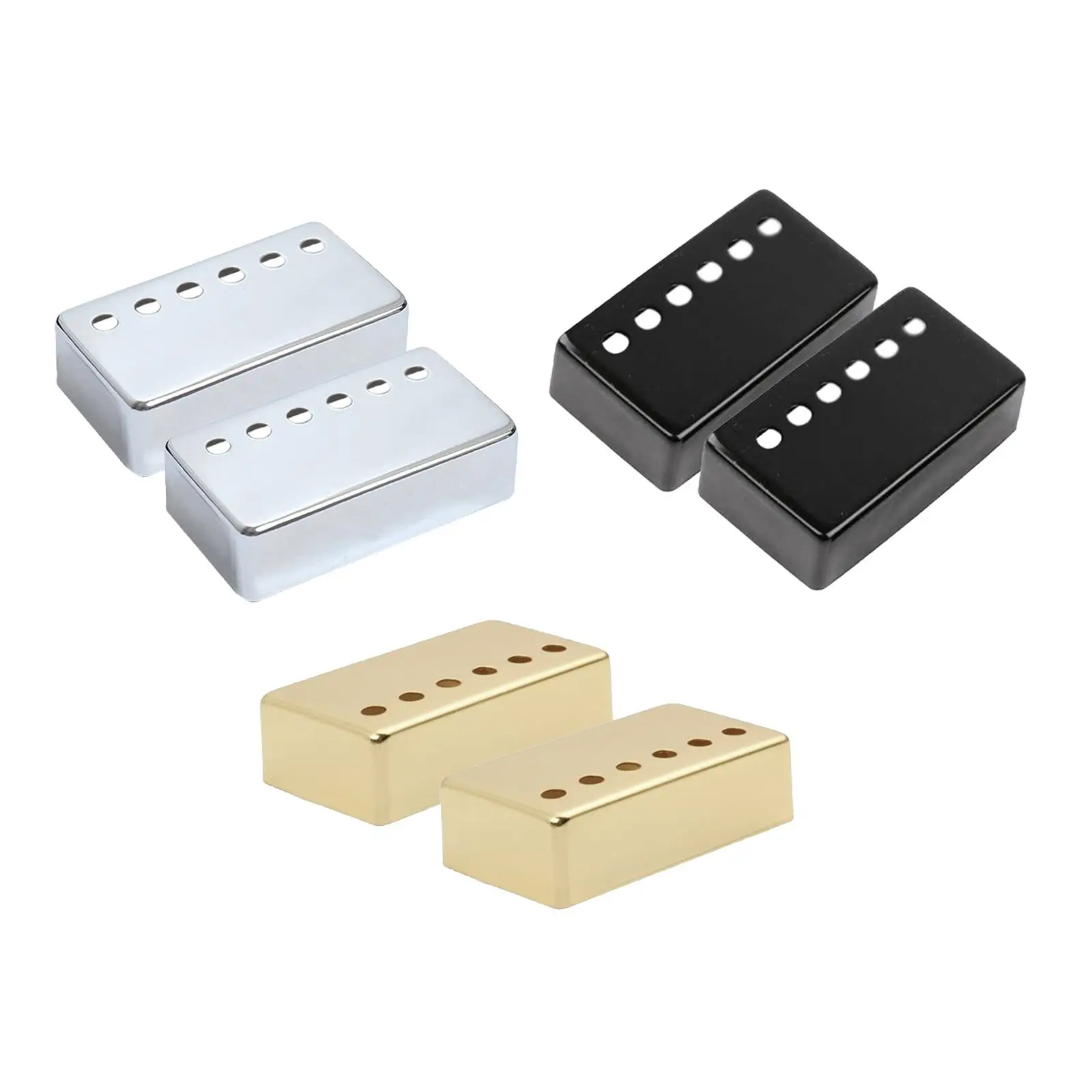 

2 шт., медные крышки для гитары, 50 мм/52 мм