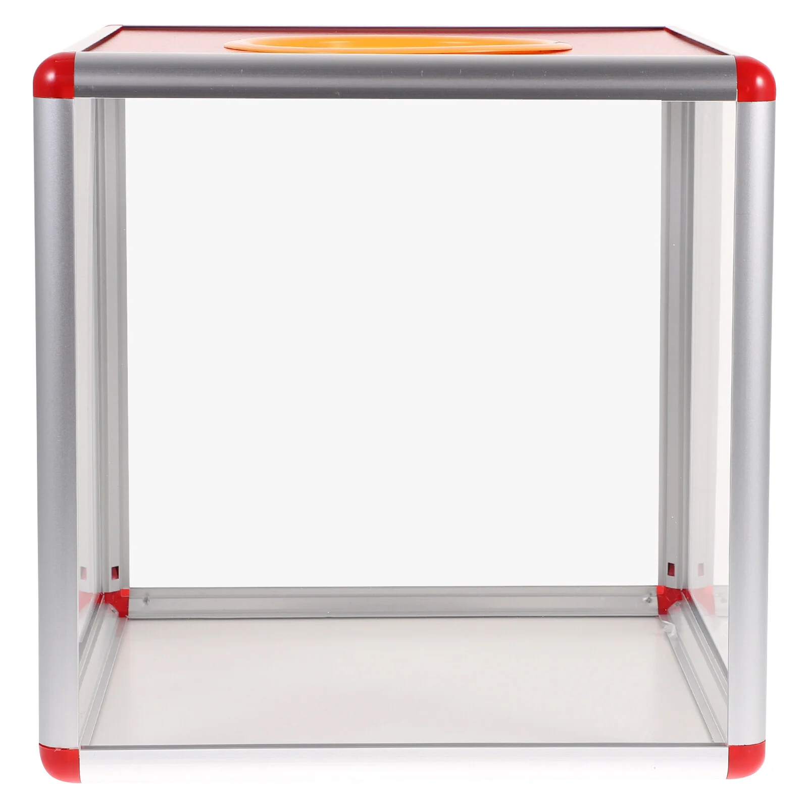 

Лотерея коробка для хранения предметов, коробки из рафии, предложения на приглашения, подарок, Электронный почтовый ящик, красный конкурс, кубический подарок, прозрачный