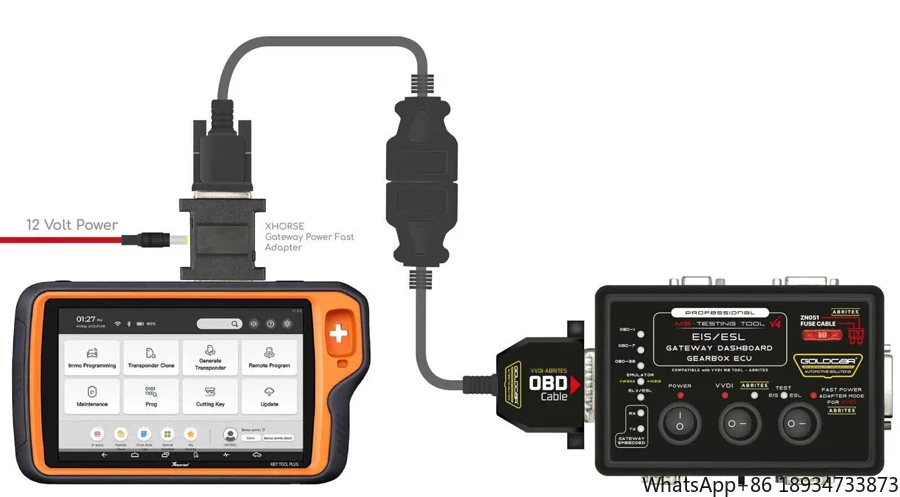 Профессиональный инструмент для тестирования приборной панели EIS ESL с поддержкой