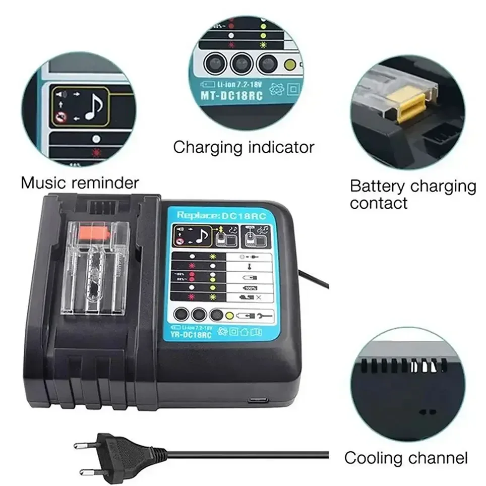 Литий-ионный аккумулятор Makita 18 В