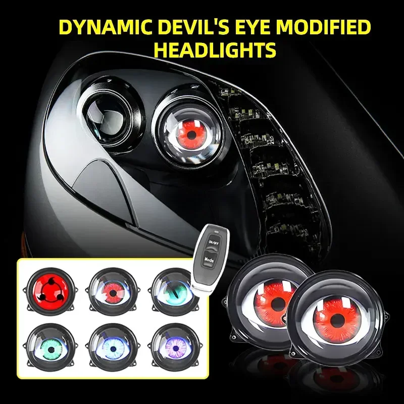 Фото 12 В-36 В автомобильные комплекты для модернизации Demon Eye в сборе для Citroen C4 C3 C1 C5 C6 2005 2007 2008 2009 2016 2019 2020 2022 2023 №4