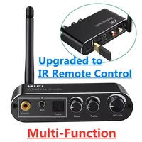 digital to analog audio dac converter spdif optical coaxial signal to 3 5mm 3 5 aux rca amplifier decoder bluetooth 5 0 receiver
