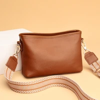 casual simplicity designer handbags for women genuine leather bucket vintage tote shoulder bags fashion side small messenger bag