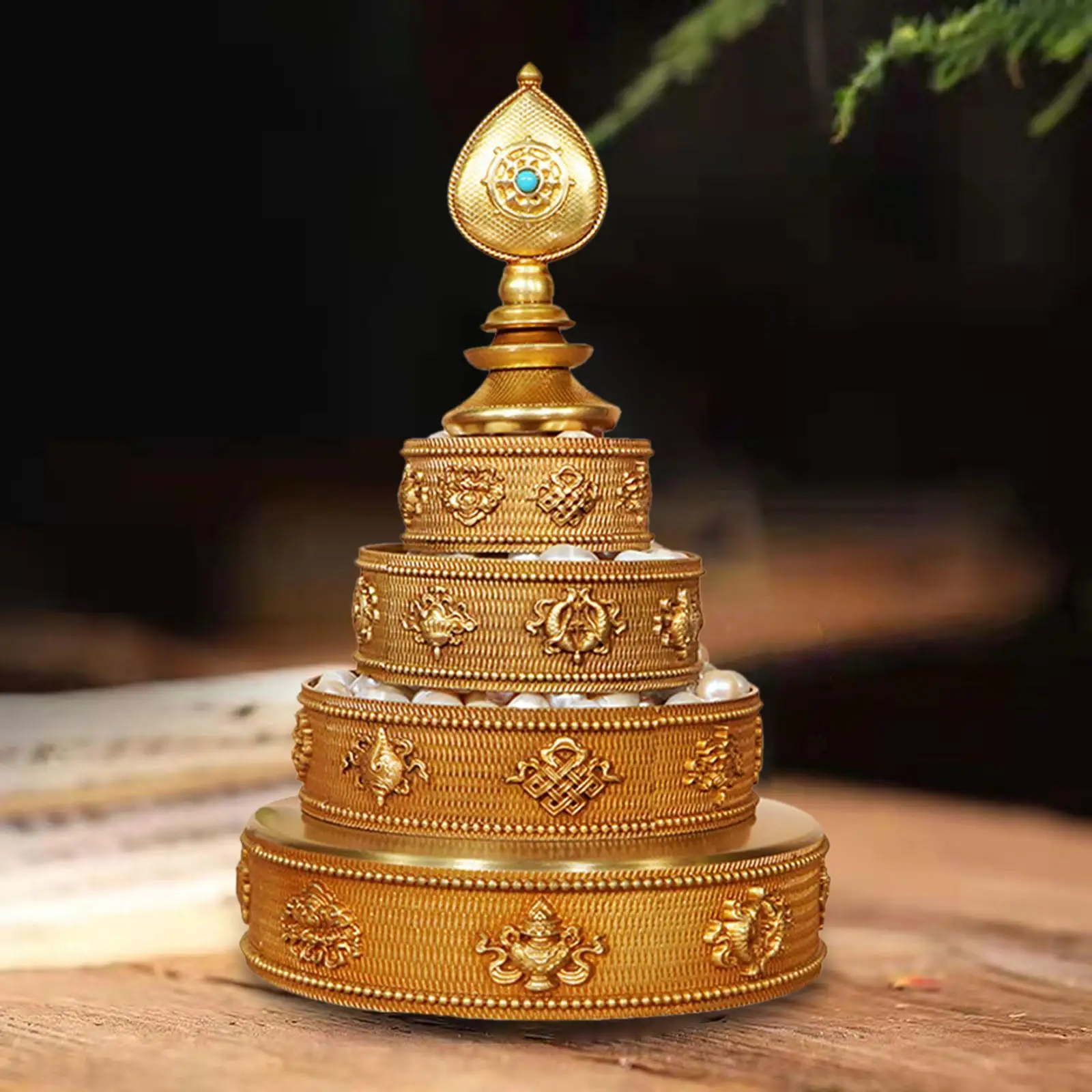 

Тибетский манзанар, алтарь, мандала, медная резьба, символы манзанар