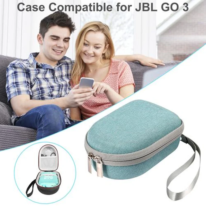 

For JBL GO3 Case EVA Hard Carry Case Travel Carrying Bag For JBL GO 3 Portable Wireless Bluetooth Speaker Protective Cover