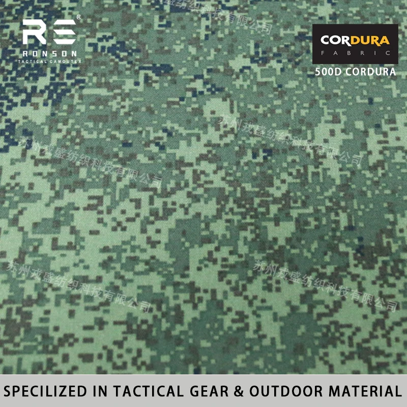 Фото Ткань нейлоновая Cordura 500D, камуфляж EMR (Россия), 100% тканая, водостойкая, с ПУ-покрытием, для тактического снаряжения, рюкзаков, военных ранцев, кемпинга №1