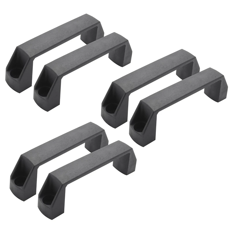 

6 шт., пластиковые ручки для шкафа, 120 мм, 4,7 дюйма