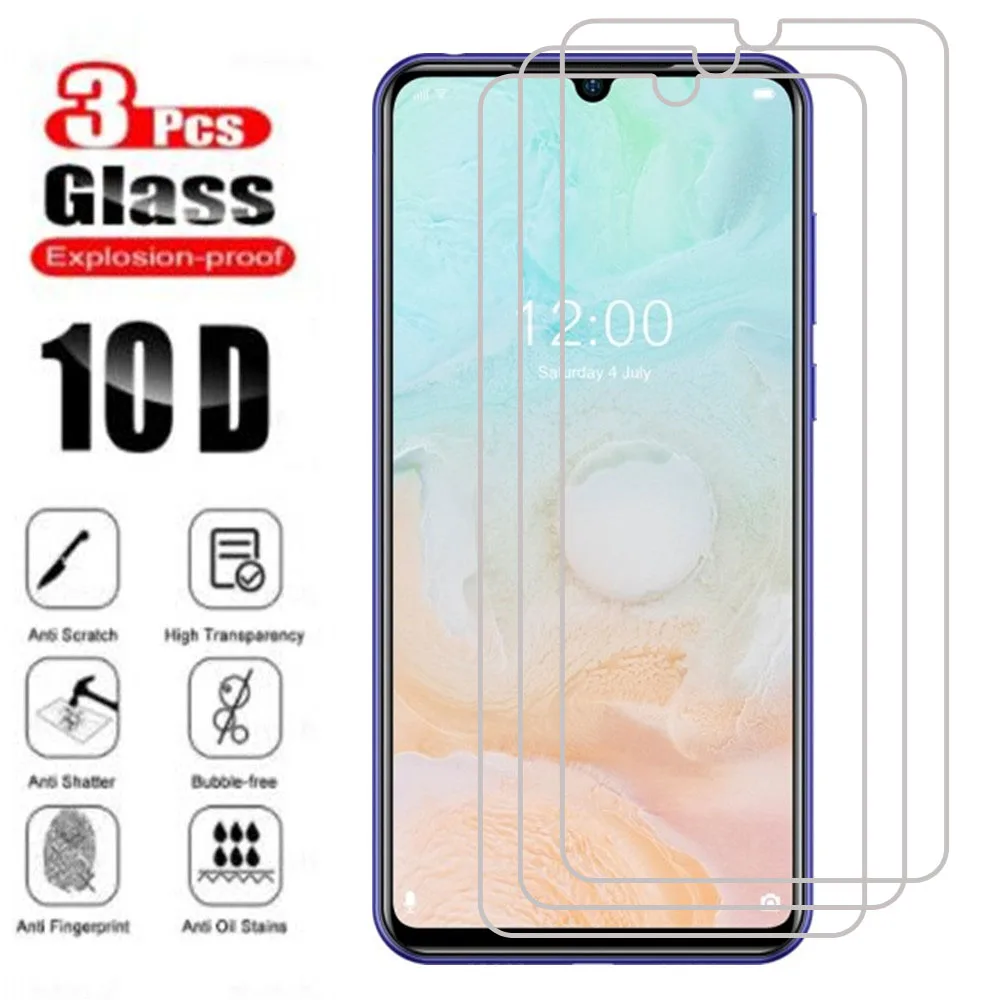 

3 шт. закаленное стекло Для Doogee N40 Pro X95 X96 N20 N30 N10 X93 N20 Y9 Plus Y8c X70 Mix Защитная пленка для экрана
