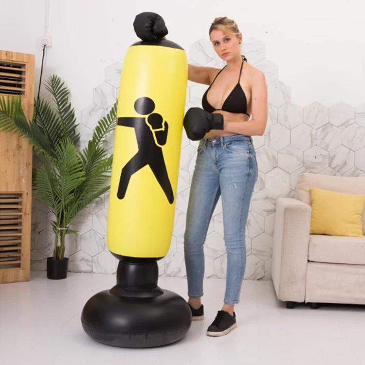 Надувная отдельно стоящая боксерская груша для детей и взрослых