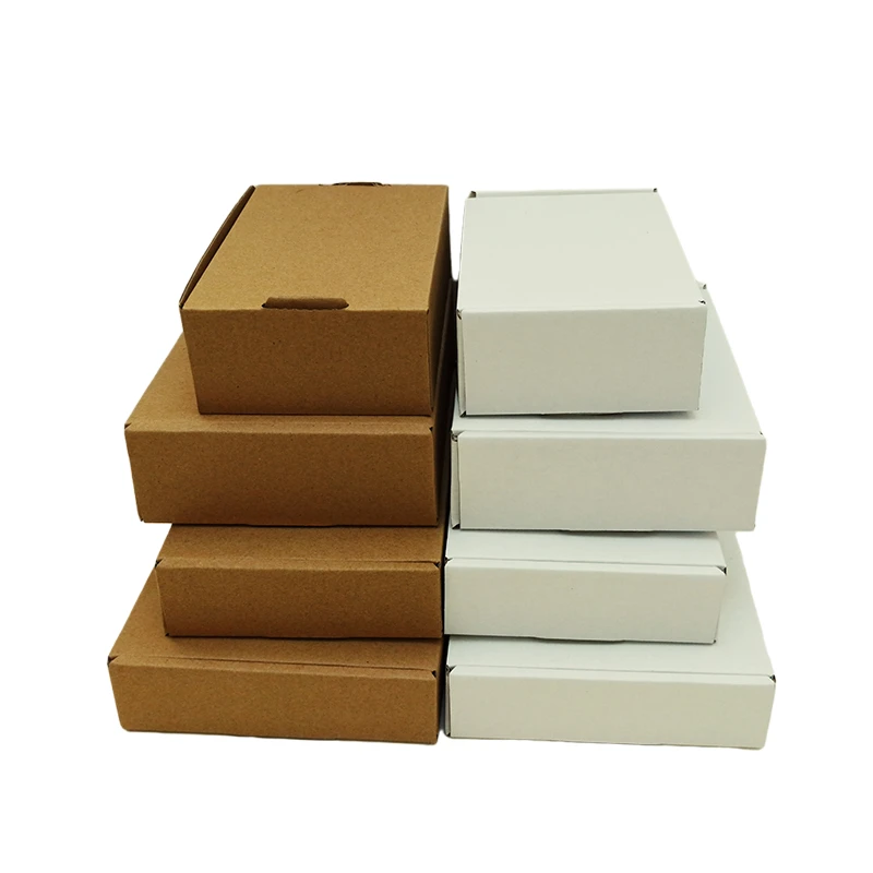 

3/10Pcs Hard Shipping Boxes Packing Box Cardboard 3 Layer Microcorrugated Gift Box Packaging Thick Carton Mailer Plane Box