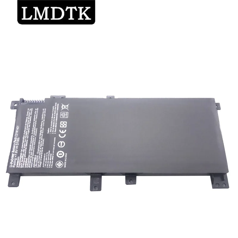 LMDTK New C21N1401 Аккумулятор для ноутбука Asus X455 X455L X455LA A455L A455LD A455LN F455L K455L X454W Y483LD W419L C21PqCH 7,6 V 37W