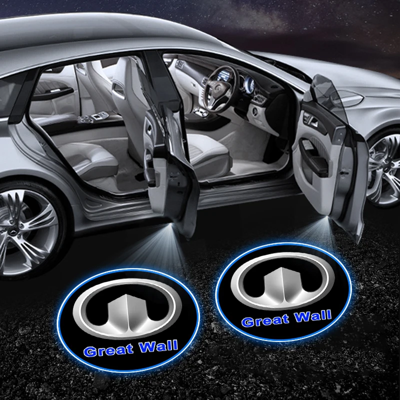 Автомобильная светодиодная лампа-проектор аксессуары для украшения автомобиля