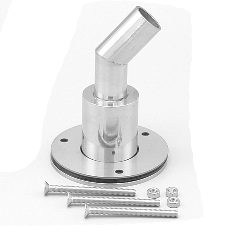 

Stainless Steel Thru Hull Exhaust Fitting Tube Pipe Socket Hardware Part Air Heater for Car Boat Truck Bend 22Mm