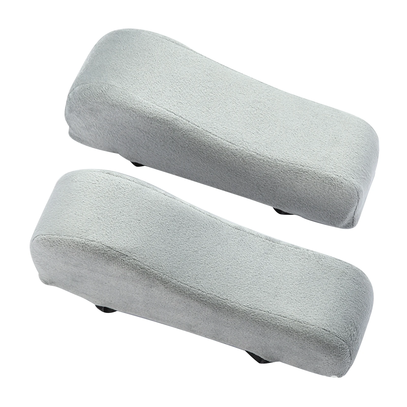 

2pcs Detachable For Office Chair Ergonomic Soft Armrest Pad Pressure Relief With Memory Foam Gaming Increase Height Cushion Home
