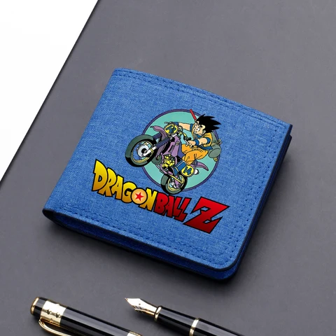 Супер кошельки Dragon Ball Z, кожаные складные кошельки, портативный мультяшный держатель для карт, кошелек для монет, кошельки, подарки на день рождения и Рождество